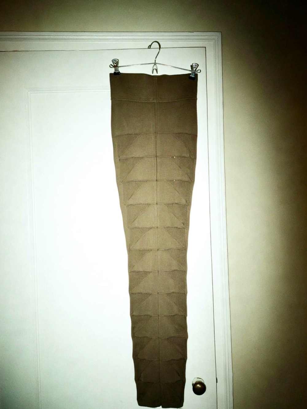 NWT Rick Owens Pillar Skirt - Taupe